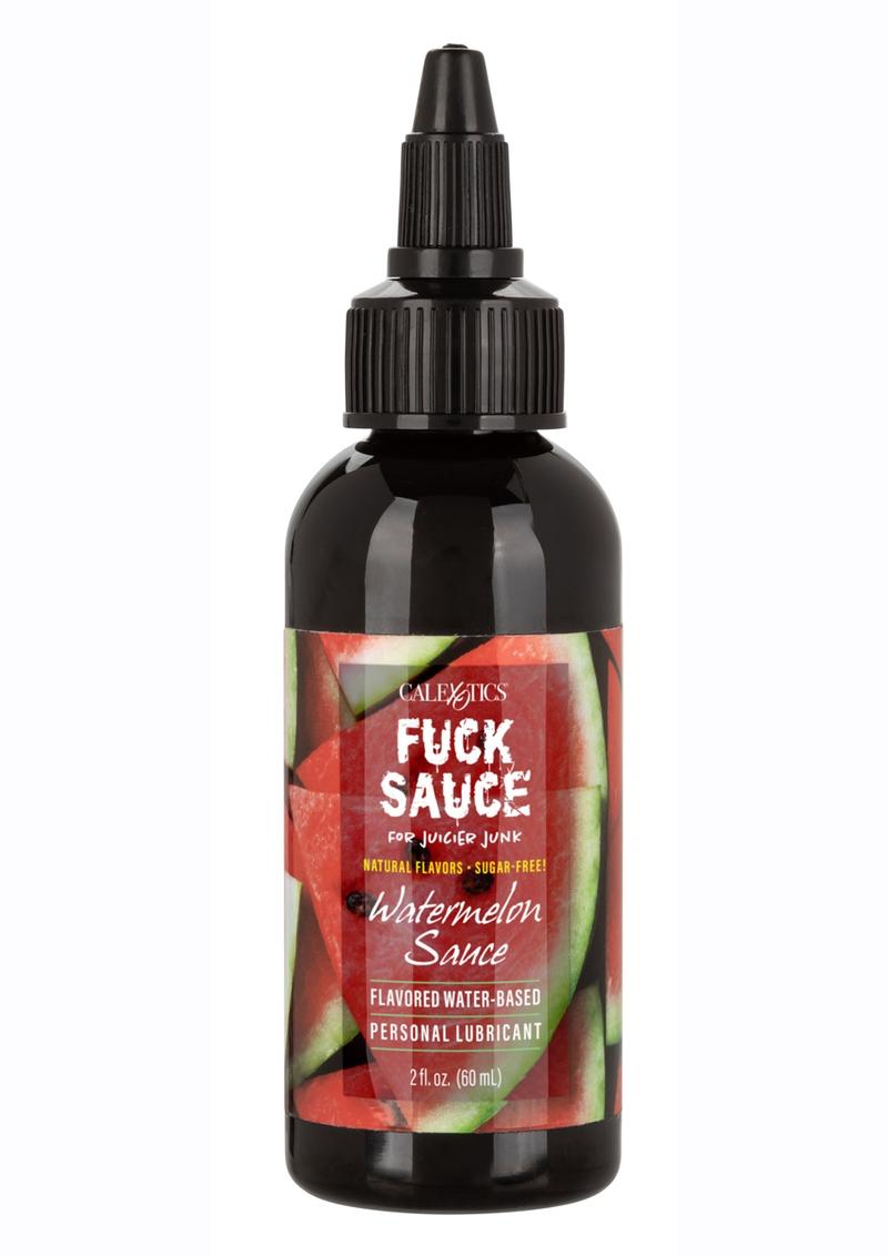 Fuck Sauce Flavored Water Based Personal Lubricant Watermelon - 2oz